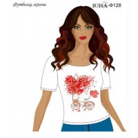 Жіноча футболка для вишивки бісером або нитками "Миттєвості кохання"